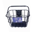 Bikepartner Skagen cykelkurv (sort). Kraftig alu-kurv til frontmontering. Den er kompatibel med Klickfix styradapter. Leveres m. Klickfix bagplade - Billede 4