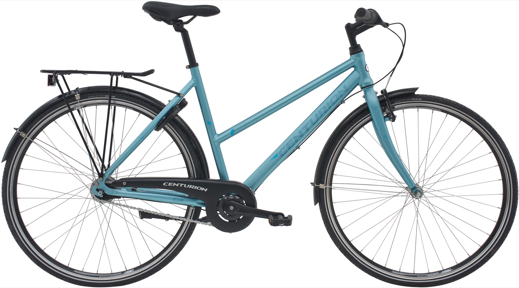 Centurion Basic Dame 7 gear Shimano Nexus fodbremse mat turkis grøn