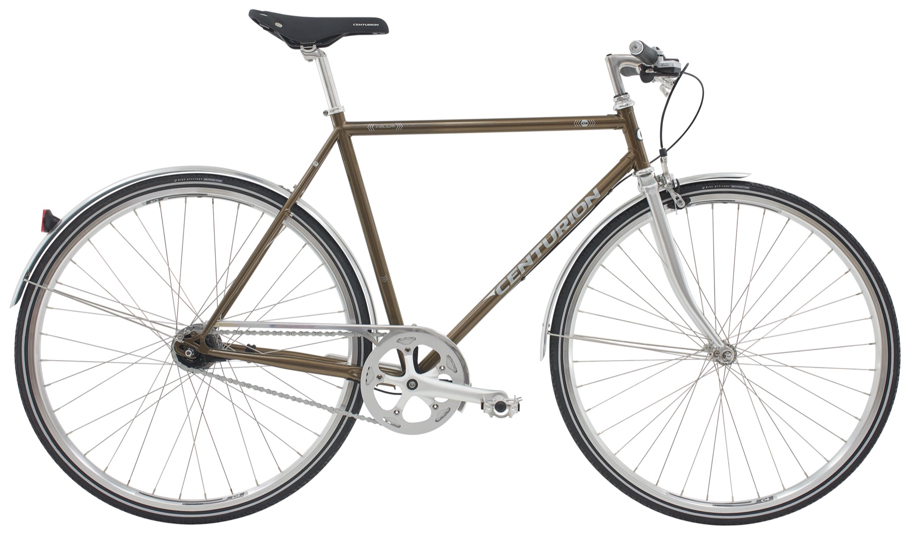 Centurion Helium Herre 7 gear Shimano Nexus fodbremse blank kobber