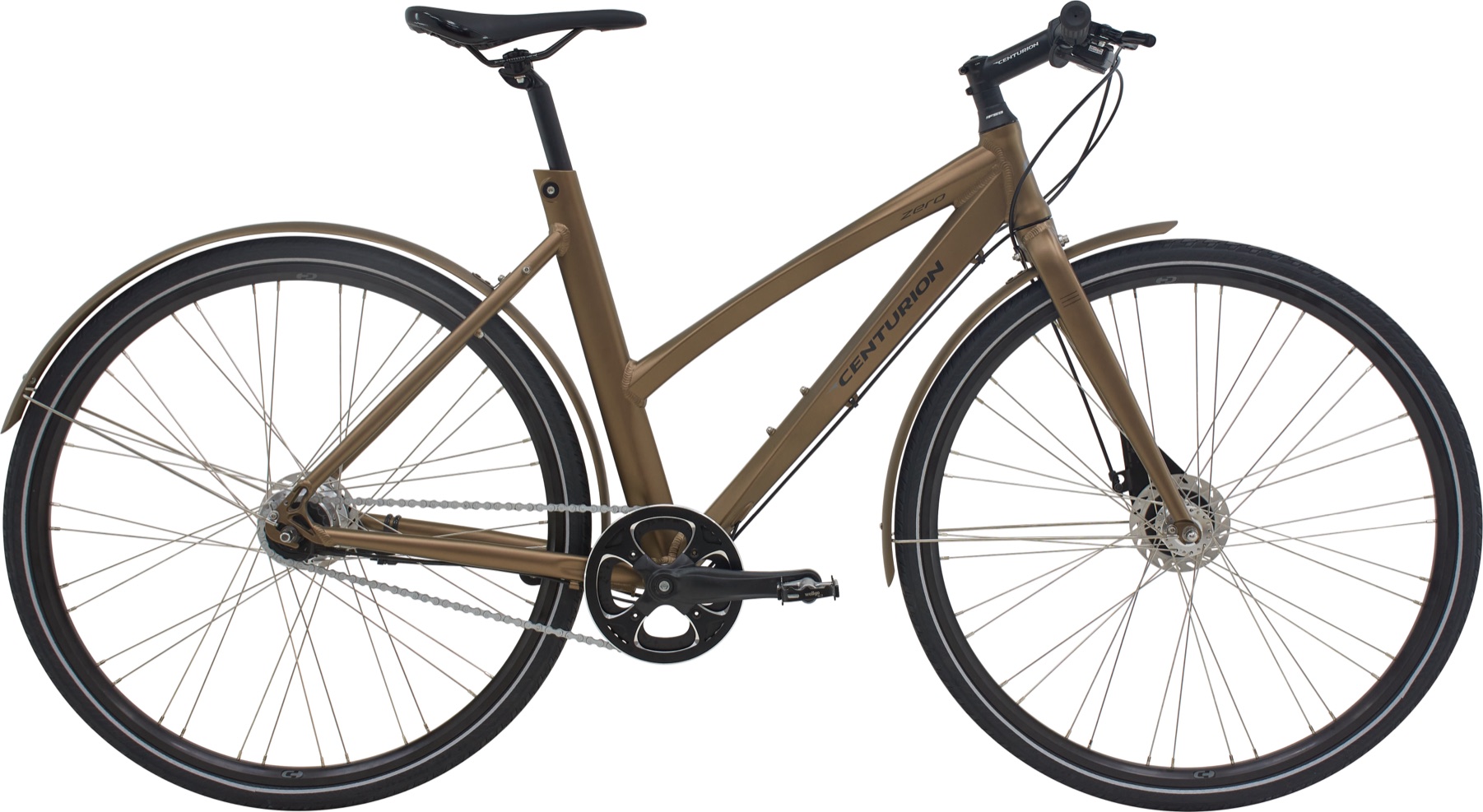 Centurion Zero Dame 7 gear Shimano Nexus rullebremse mat brun