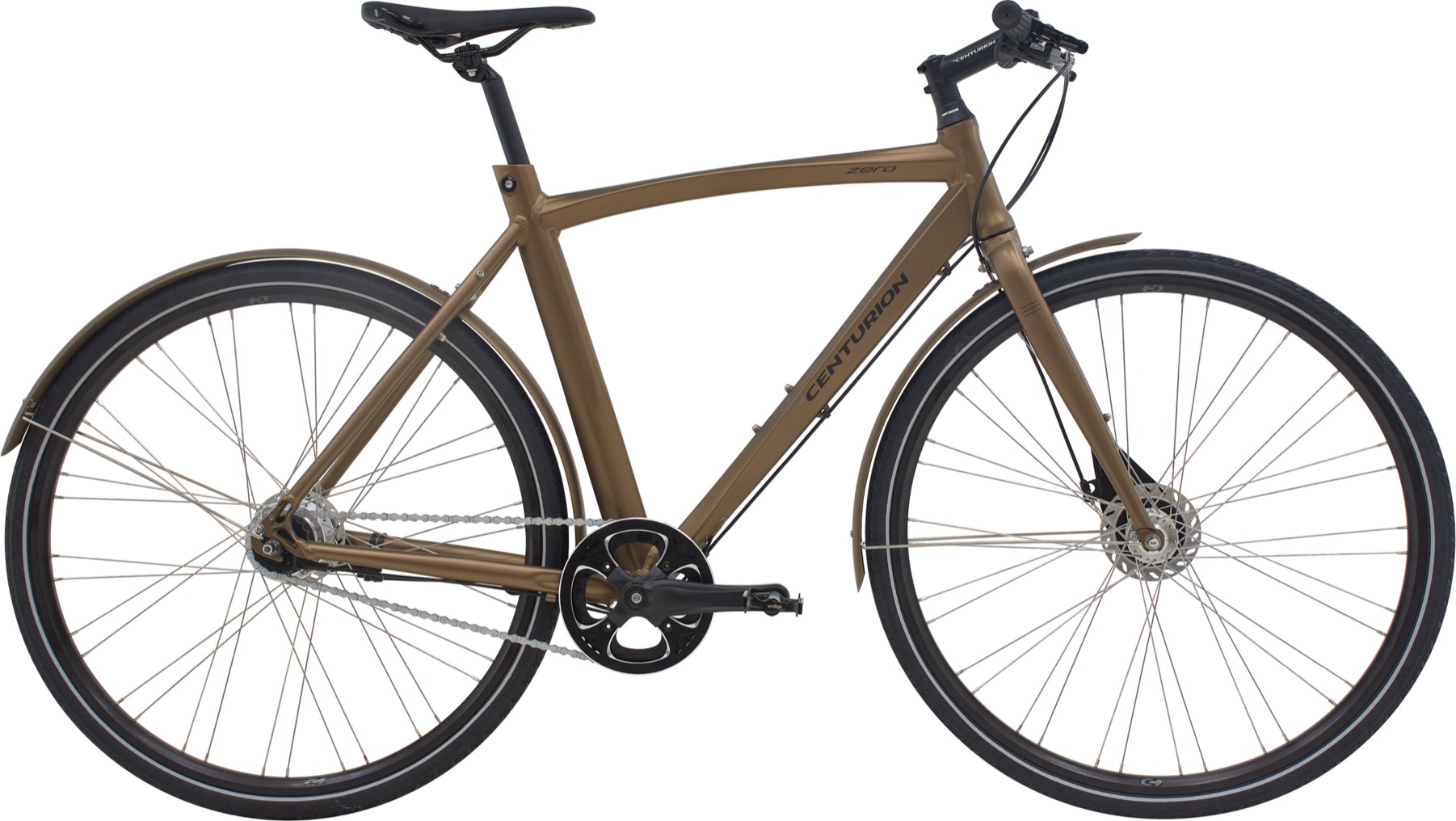 Centurion Zero Herre 7 gear rullebremse mat brun