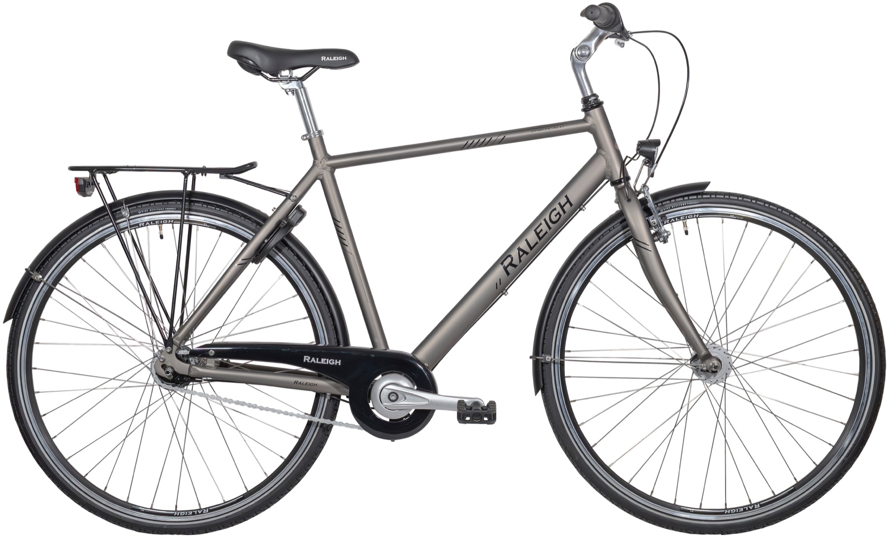 Raleigh Sprite Alu Herre 7 gear fodbremse mat mørk grå Raleigh Sprite Alu Herre 7 gear fodbremse mat mørk grå