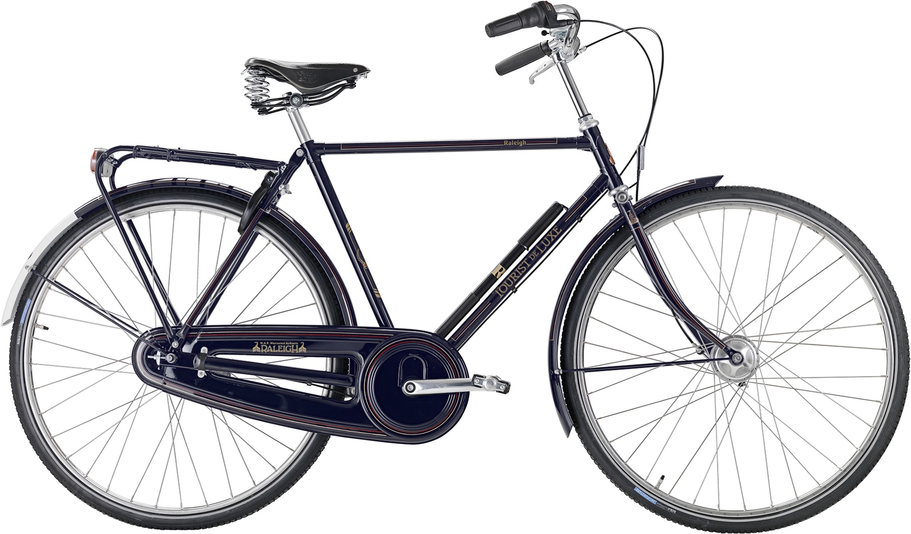 Raleigh Tourist de Luxe Herre 7 gear Shimano Nexus fodbremse kongeblå