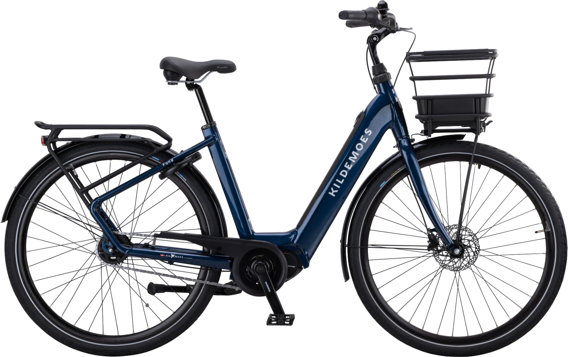 Kildemoes Fanø Shimano Dame 5 gear fodbremse blå