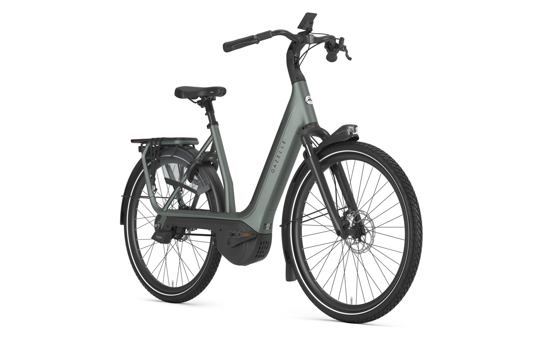 Gazelle Avignon C380+ Dame twilight green mat