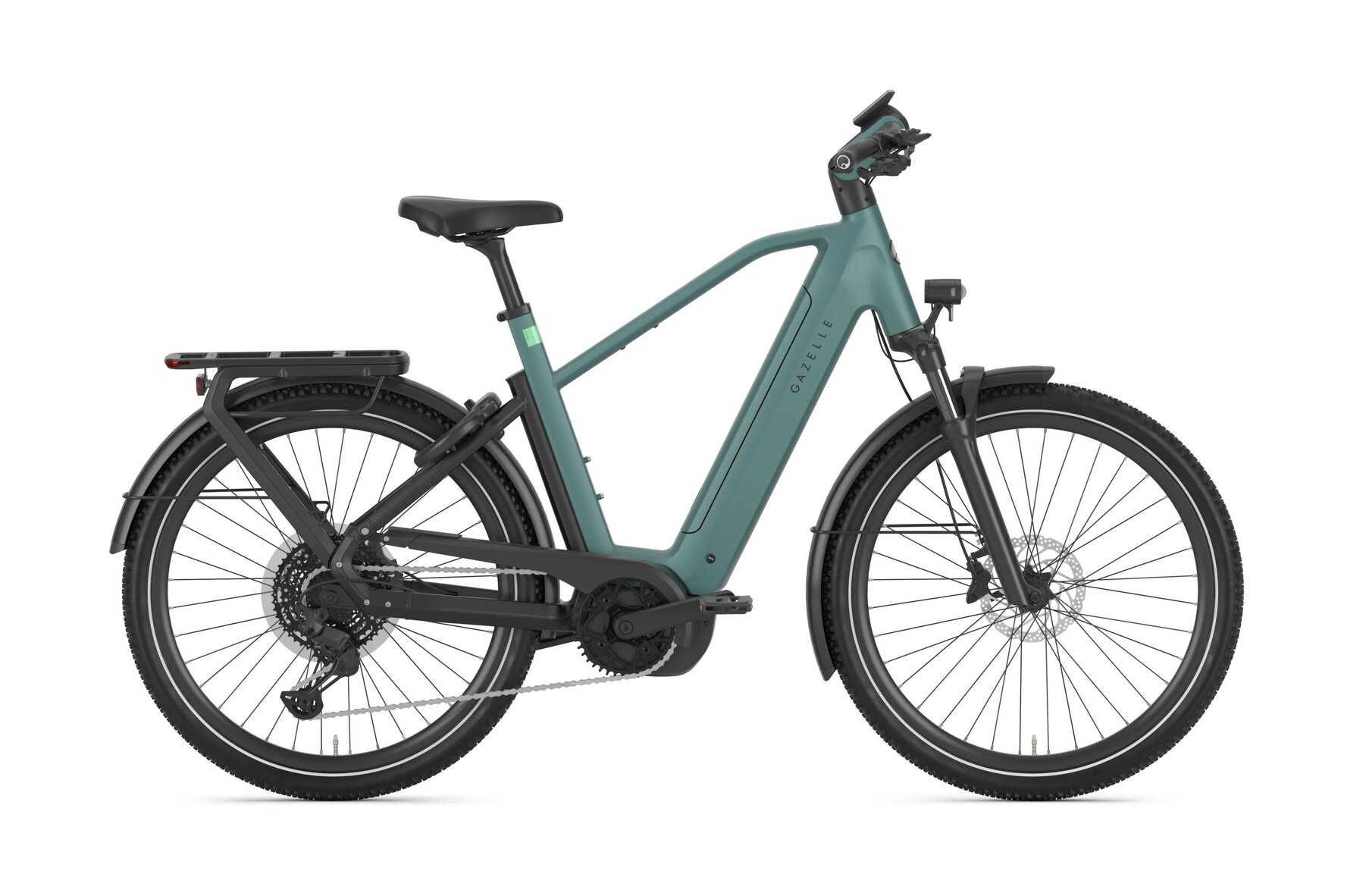 Gazelle Eclipse T11 Herre thyme green mat