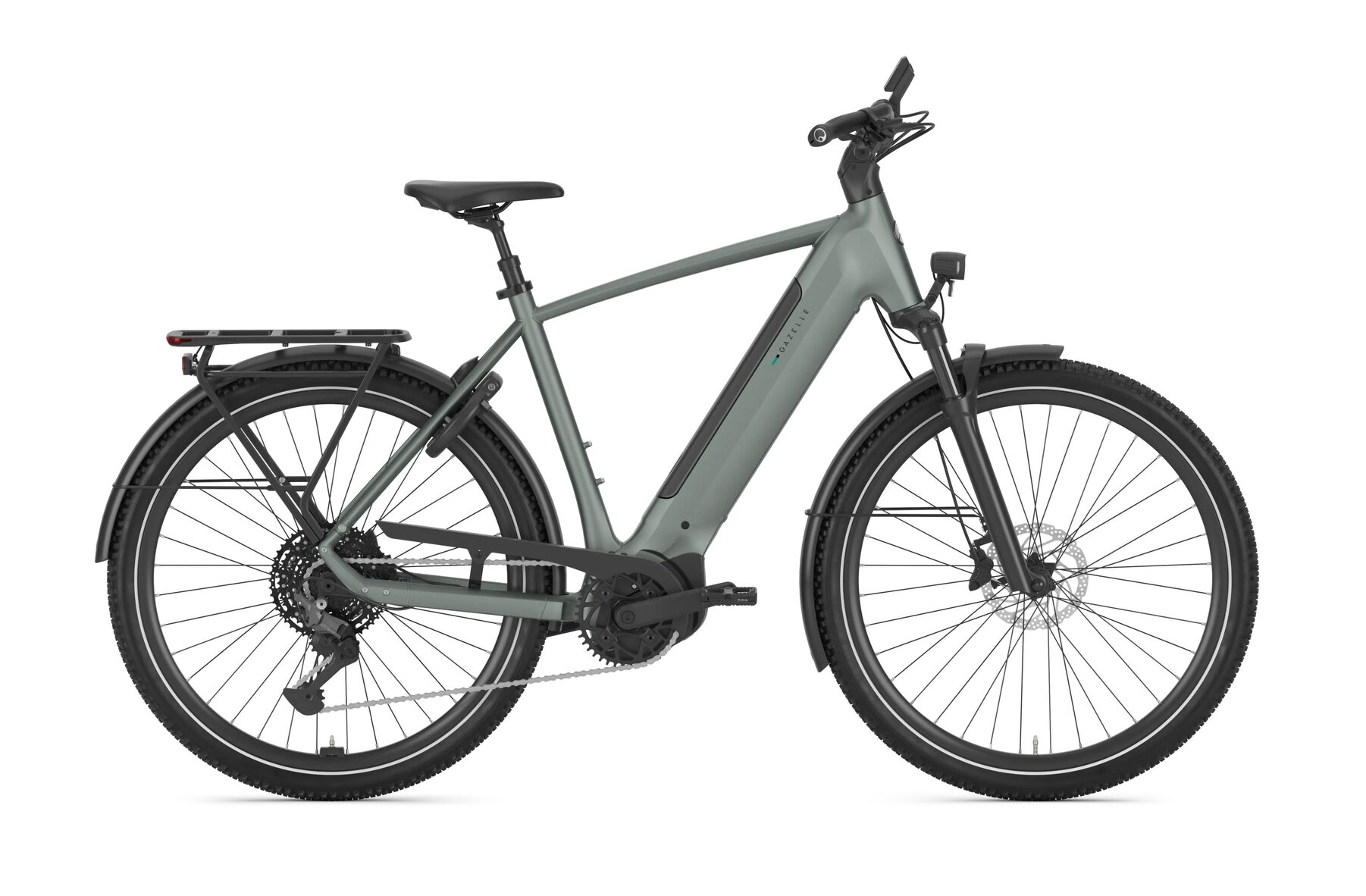 Gazelle Ultimate T11 Herre twilight green mat