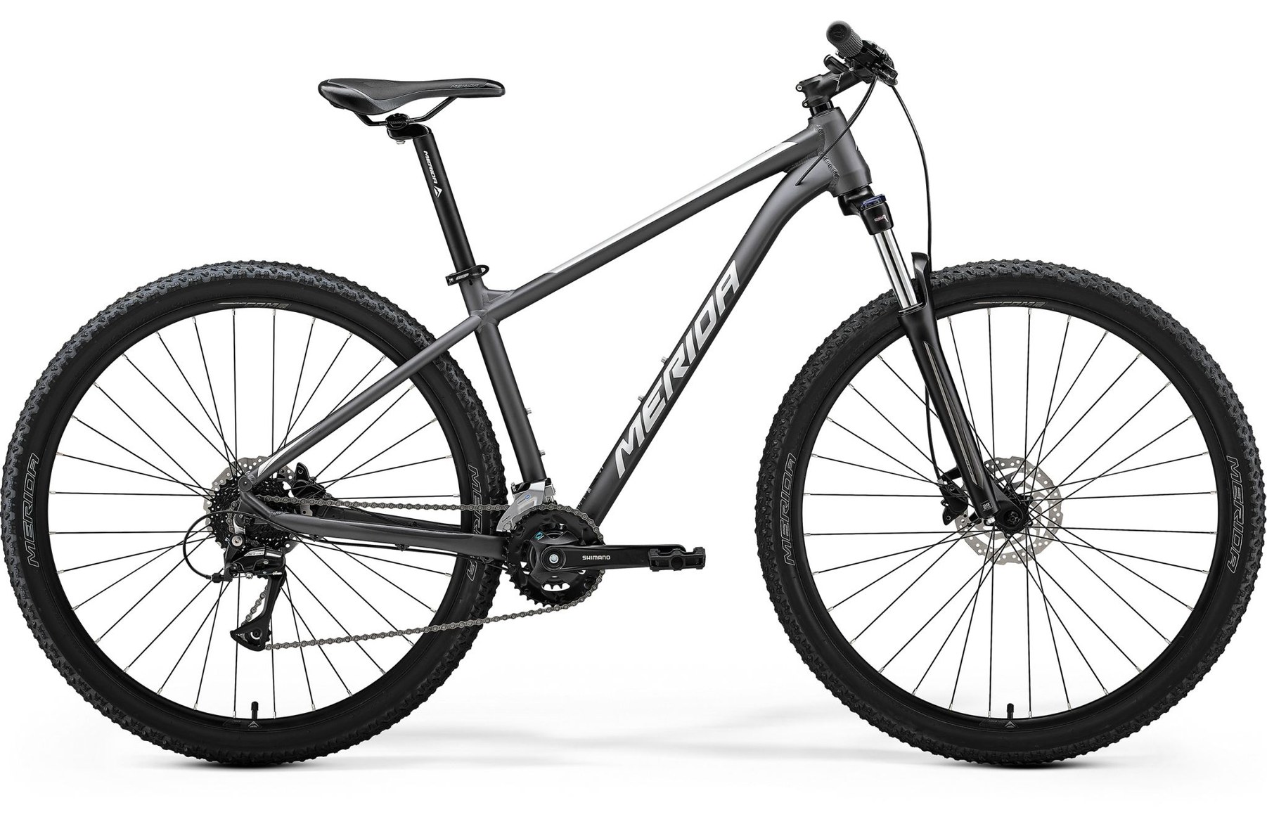 Merida Big Nine 20 Matt Dark Silver/Silver