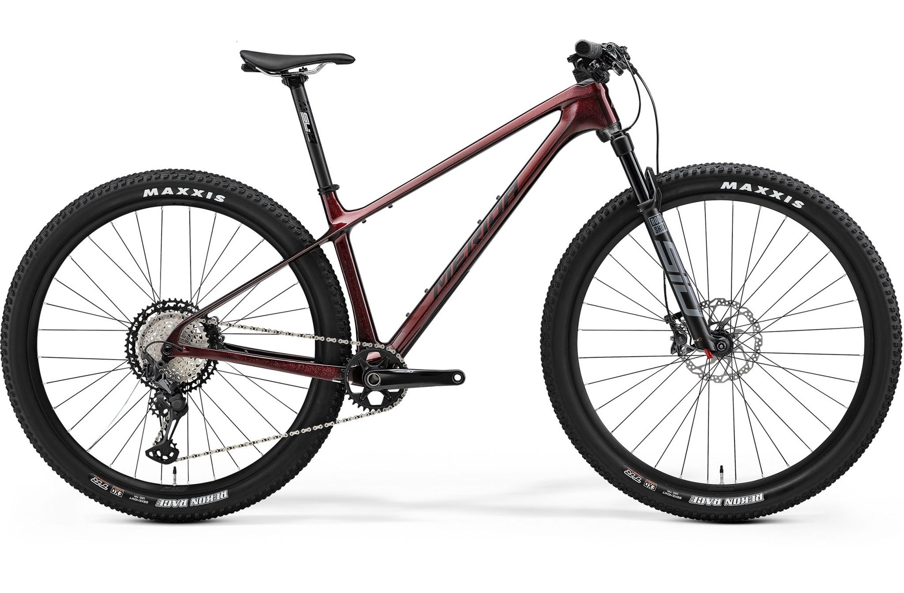 Merida Big Nine XT Burgundy Red/Black/Silver 2024