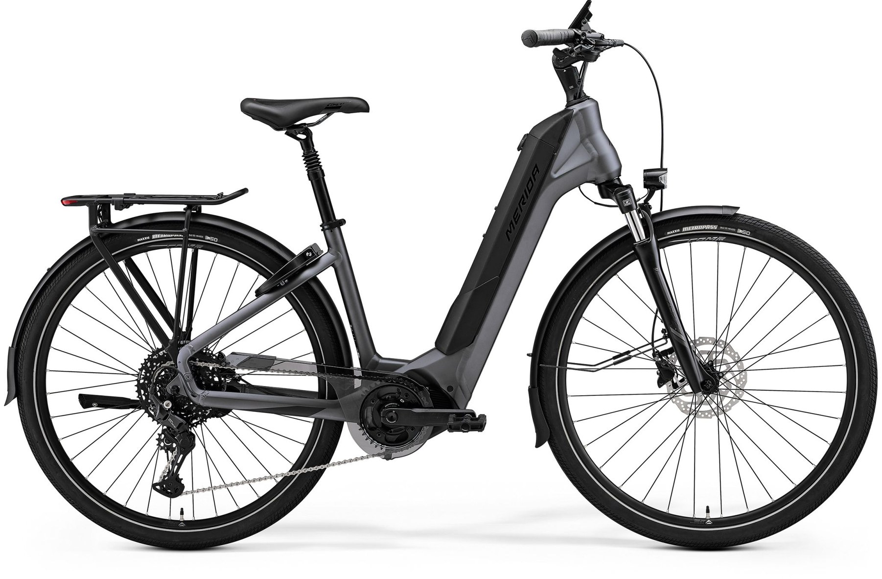 Merida eSpresso City 575 750w Matt Dark Silver/Black