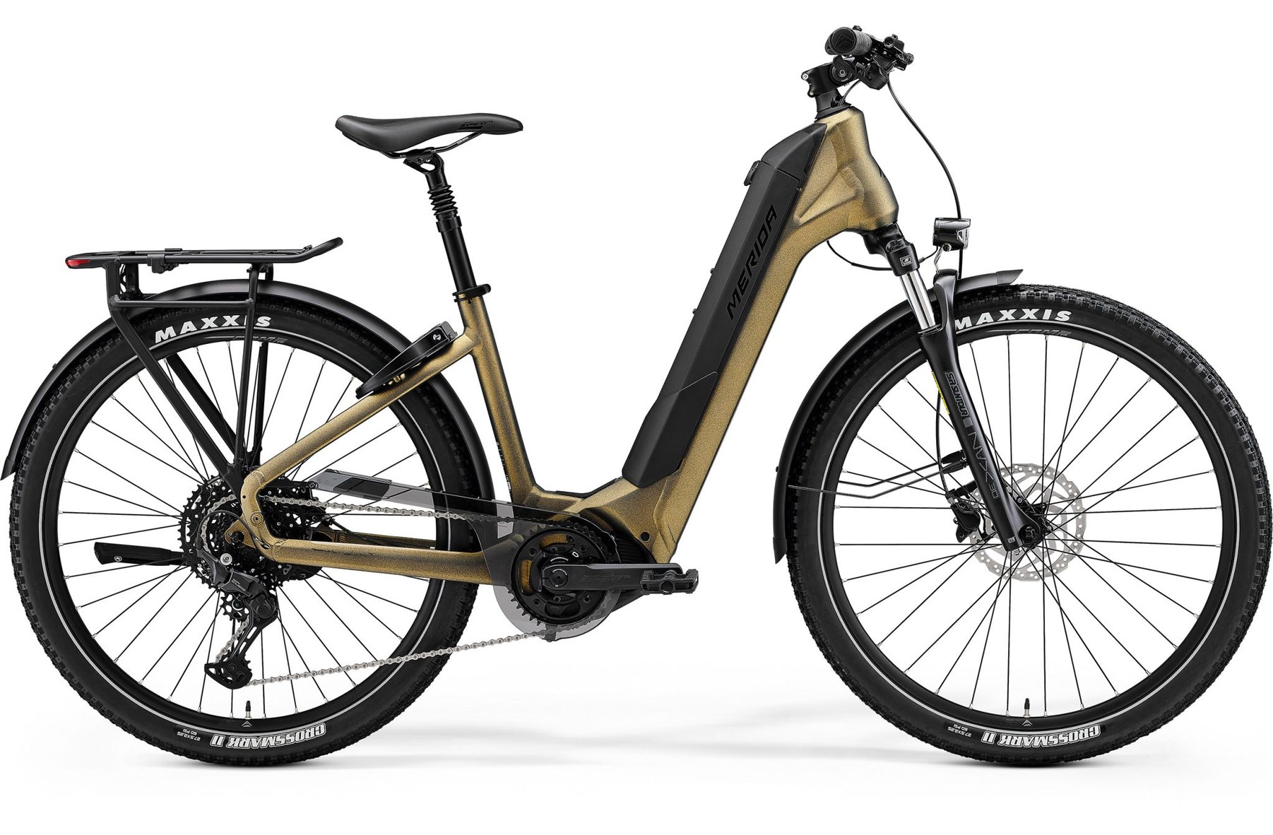 Merida eSpresso CC 575 Matt Sparkling Gold/Black 2025